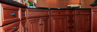 Our very own cabinet and woodworking craftspeople give Milwaukee homeowners the ultimate variety with 3 custom cabinetry lines. Our Plato, Hampton, and Greenfield line cabinets are available in oak, maple, cherry, walnut, and more.