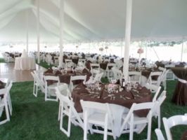 From pole tents to flatware we rent everything Wisconsin needs for wedding receptions and other events.
