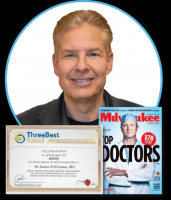 Featured in Milwaukee Magazine and voted in the top 3 of Milwaukee’s best psychiatrists.